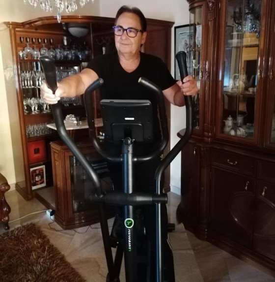 Fásy Ádám mindennap szakít időt a pedálozásra, ennek és a könnyű étrendnek köszönheti, hogy lefogyott